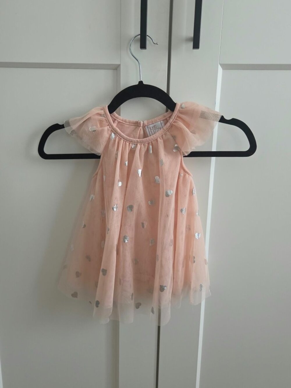12M Just Lizzy Peach Formal Dress